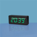 Promotional Logo Printed Rectangle Wooden Clock